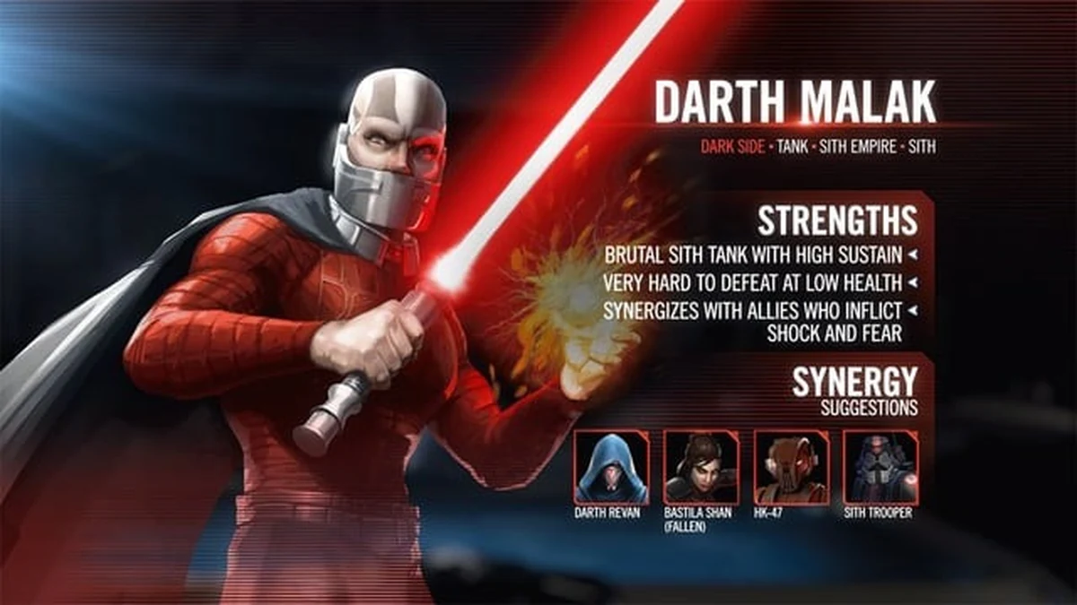 swgoh darth malak best build