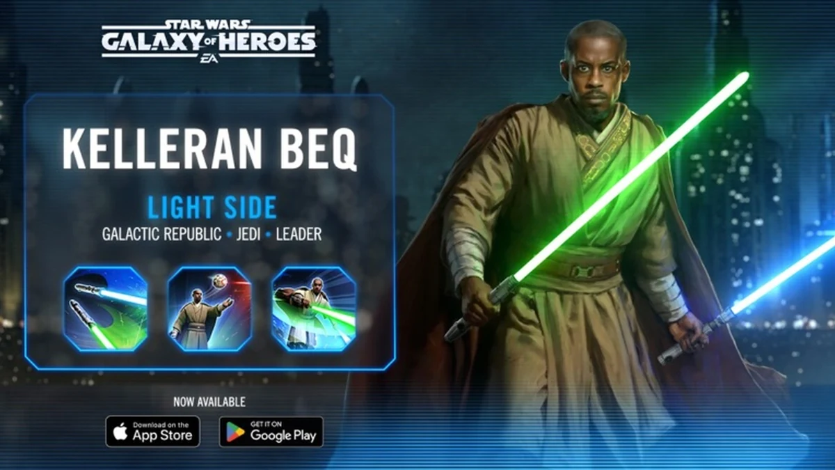 swgoh kelleran beq best build