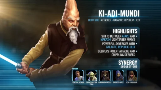 swgoh ki-adi-mundi best build