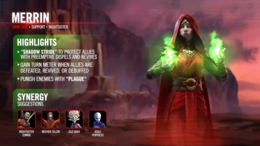 swgoh merrin best build