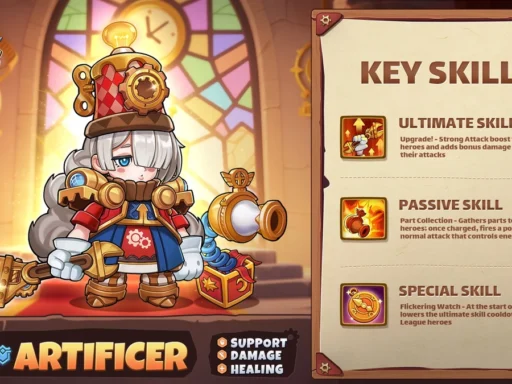 top heroes best artificer build