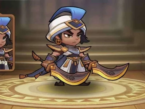 top heroes best desert prince build