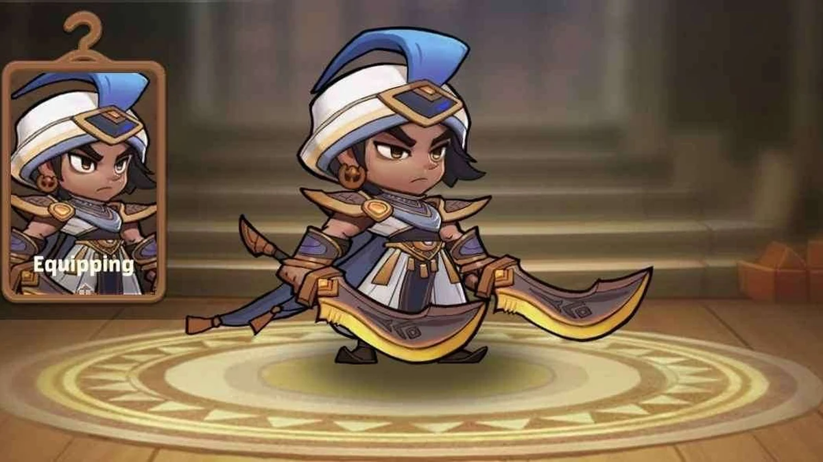 top heroes best desert prince build