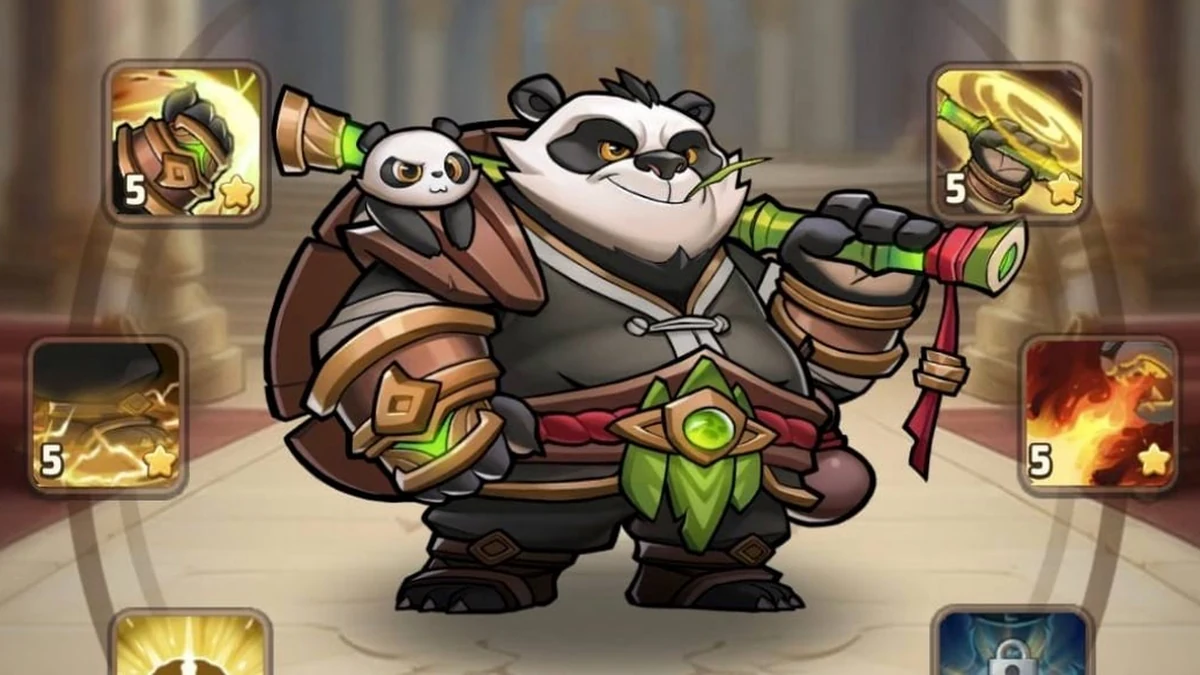 top heroes best monk build