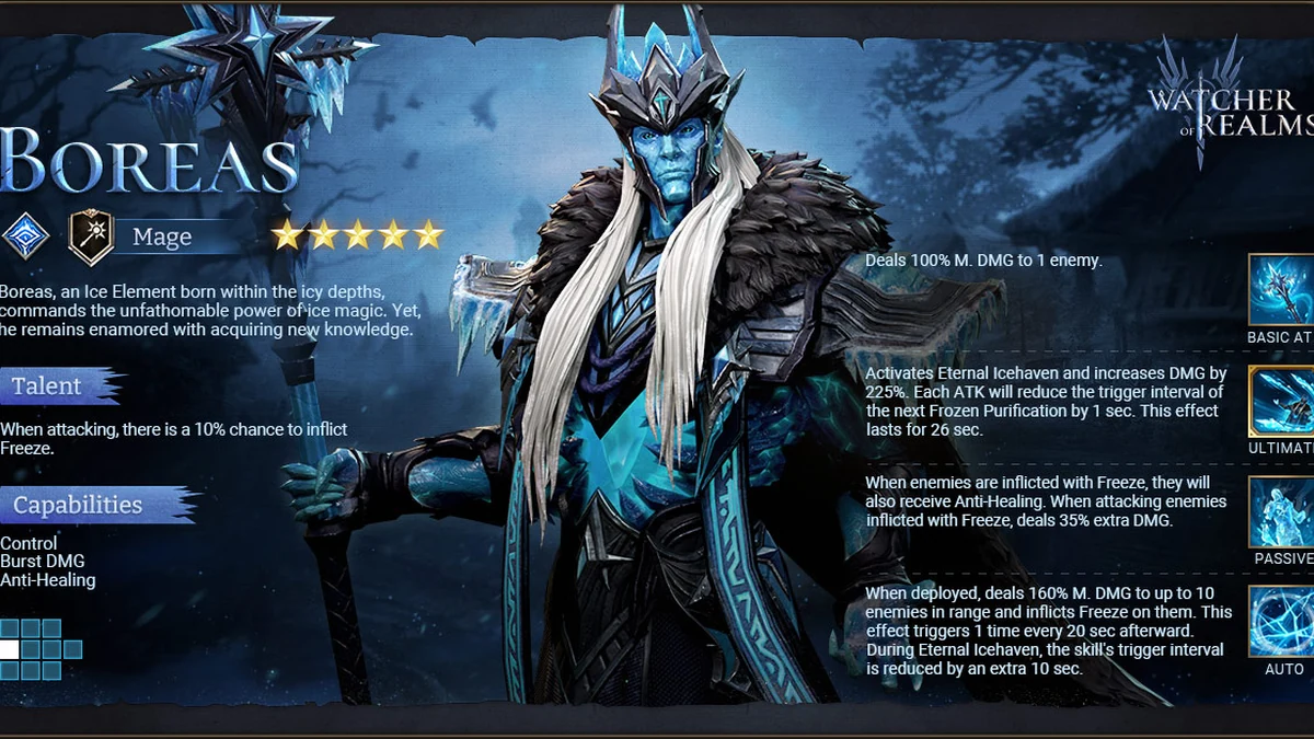 watcher of realms best boreas build