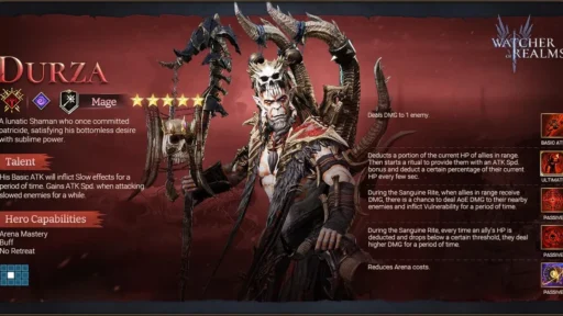 watcher of realms best durza build