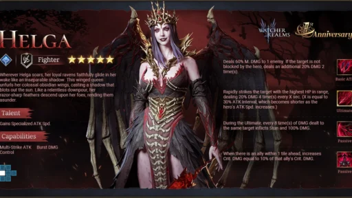 watcher of realms best helga build