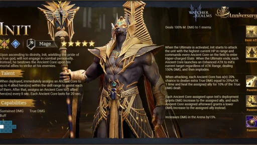 watcher of realms best init build