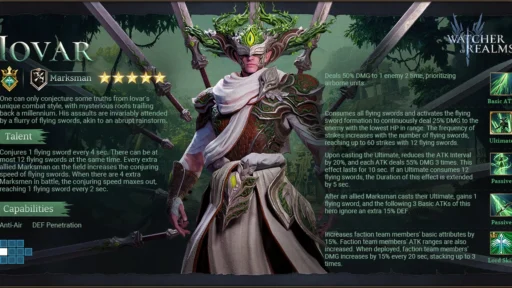 watcher of realms best iovar build