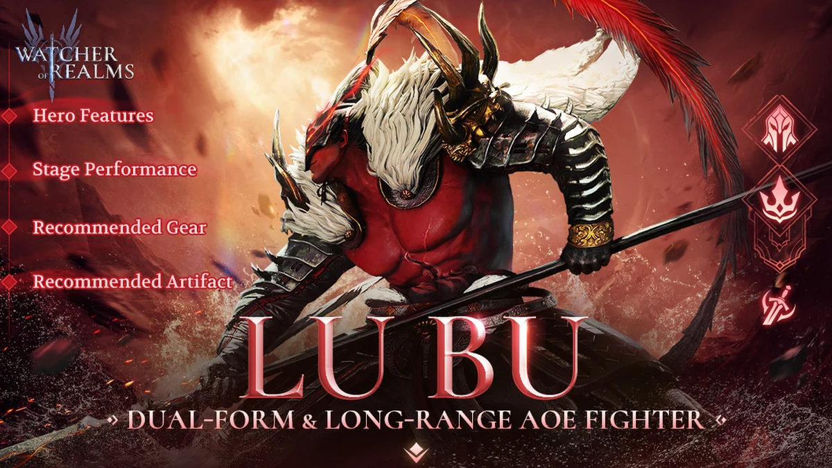 watcher of realms best lu bu build