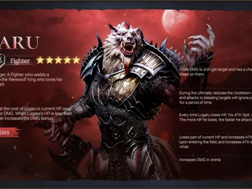 watcher of realms best lugaru build