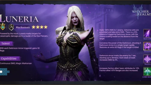 watcher of realms best luneria build