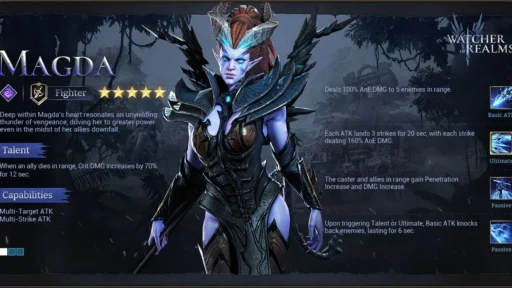 watcher of realms best magda build