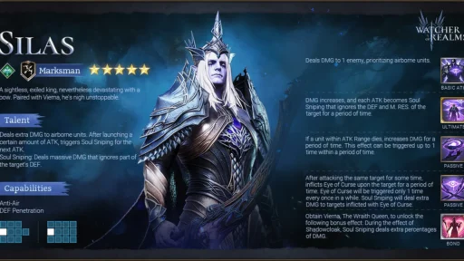 watcher of realms best silas build