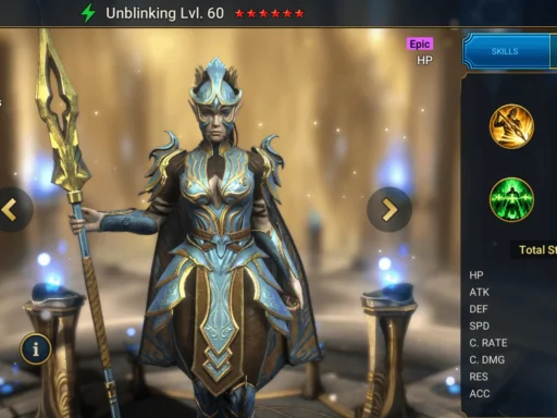 raid shadow legends best unblinking build