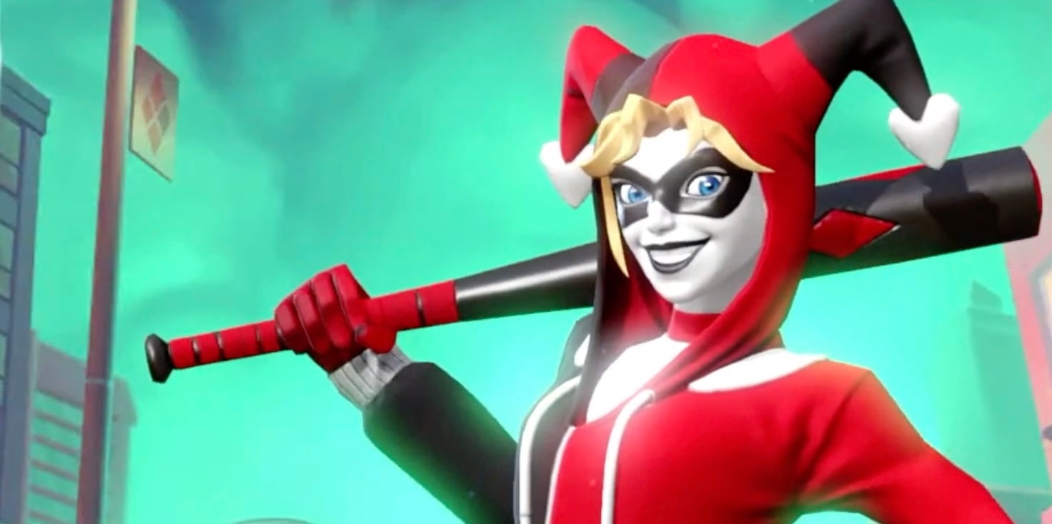 dc worlds collide harley quinn criminal jester build